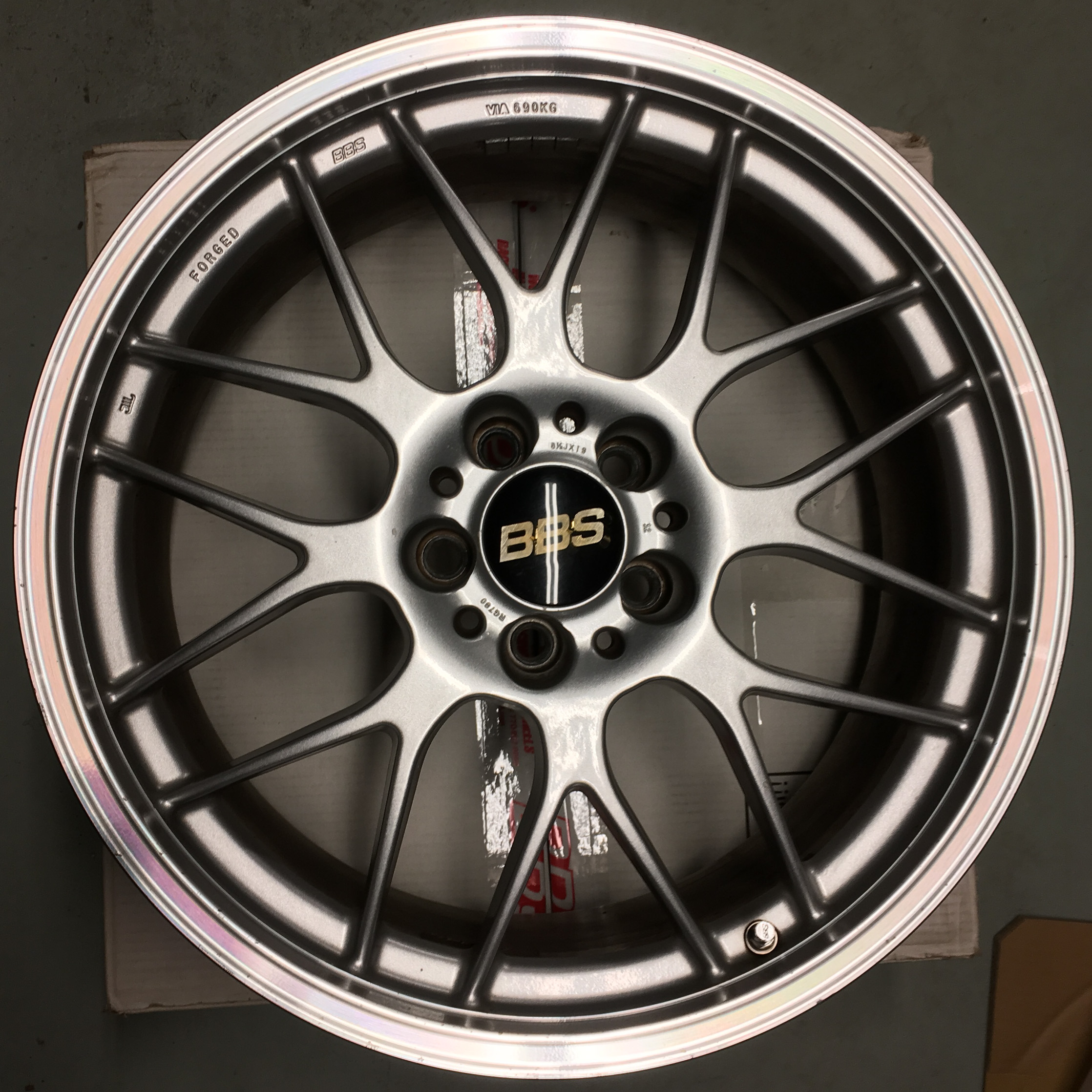 For Sale TWO sets of BBS RGR 19x8.5 (RG780) wheels